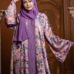 Rose Pink Color Abaya